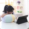 Plush Pillows Cushions candy color cloud star moon rainbow pillow round shape stuffed soft ball pillow cushion home sofa decor pillow gift for friend 230804