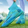 Klädskor kvalitetssamhälle fotboll cleats grossist exceptionell fot känns futsal sko antislip fotboll träning sneakers stora storlekar 3148 230804