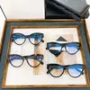 Новые солнцезащитные очки для роскошных дизайнеров xioxiangjia.com известен тем же японцем и INS Artistic Glasses Женские универсальные модные очки рамка CH3436-S-A