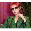 2024 Top Designers New Luxury Designer New G Family Family Sunglasses GG0879S Square Grand cadre Super Light Clasf Lu Han Ni Même lunettes de soleil