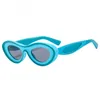 Sonnenbrille Moderne Cat Eye Kleine Rahmen Sonnenbrille Mode Trendy Weibliche Dame Bunte Brillen Designer UV400 Frauen Shades