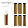 Pendant Lamps 6 Pcs Chandelier Sleeves Lamp Base Cover Gold Light Fixture Lighting Accessories