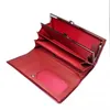 Genuine leather multi-function women designer wallets cowhide lady fashion casual coin zero card purses female clutchs no298