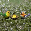 庭の装飾鳥の彫像飾り鳥の装飾的な置物パティオ芝生ポーチのためのシミュレーションのフィギュア