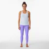 Active Pants French Lavender Leggings Sports Woman Women's High Waist