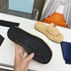 Дизайнерские сандалии вязаные крючковые платформы Slipper Sandals 3,5 см. Женщины слайды