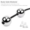 EggsBullets Metal Geisha Balls Vaginal Kegel Ball Ben Wa Anal Beads Vagina Tighten Exercise Plug Sex Toy for Women Shop 230804