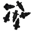 2024 2024 10/50pcs 6mm Black Rivet Fansing Body Trim painel Clips de parafuso de fixação para acessórios de motocicletas Honda ATV Clipes de fixador automático