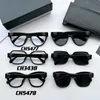 Neue Luxusdesignerin Sonnenbrille flacher Spiegel CH5477 Brillen Frauen CH3438 Cat Eye Frame Love Sonnenbrille CH5478