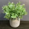 Decorative Flowers Artificial Plants Small Bundles Of Plastic Herbs Home Garden Decorate