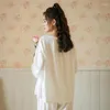 Ropa de dormir para mujeres Tulin Fashion Pajama Sets Vintage más algodón de algodón