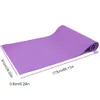 Tapis de yoga 17306106mm Tapis EVA Tapis antidérapant Pilates Gym Sports Tapis d'exercice pour débutant Fitness Gymnastique environnementale 230814