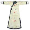 Этническая одежда 2023 китайское стиль ретро улучшенное платье Чонсам Женская цветочная печать ханфу леди элегантная вечеринка