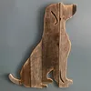 Oggetti decorativi Figurine Casa Scultura in legno Stile balena Labrador Grande decorazione da parete Decorazione natalizia Scultura Accessori per ufficio 230804