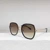 Hochwertige modische Luxusdesignerin Sonnenbrille Oma Xiangs neuer Star Online -Promi personalisierte Mode vielseitiger Ins Style 1 Sonnenbrille CH3467