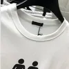 サマーファッションハイストリートコットンTシャツスウェットシャツTシャツプルオーバーTシャツ通気性男性と女性ペアハンドパターン印刷されたカジュアルショートスリーブ