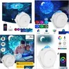 LED Gadget Est 3 i 1 Projector Light Universe Starry Creative Night for Party Home Fast 9914250 Drop Delivery Electronics Gadgets DH5N4