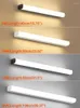 Wandlamp LED-ijdelheidslamp Badkamerspiegel Frontblaker Armatuur Roestvrij staal Aluminiun Acryl Slaapkamer Woonkamerkast
