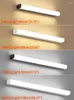 Wall Lamp LED Vanity Light Bathroom Mirror Front Sconce Fixture Stainless Steel Aluminiun Acrylic Bedroom Living Room Cabinet