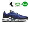 Plus TN Designer Men Women Sneakers Hyper Blue Sunset Game Royal Ultra White Black Best TN Trainers Sport Running Shoes 5-11