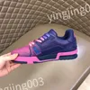 2023 Yeni Üst Lüks Spor Ayakkabı Tasarımcı Buzağı Calfskin Casual Ayakkabı Yansıtıcı Ayakkabılar Vintage Deri Eğitimler All-Match Stylist Sneaker Leisure Shoe RD220632