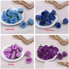 Couronnes De Fleurs Décoratives En Gros 100 Pcs Têtes Artificielles Rose Bourgeon De Rose Pour Les Décorations Fête De Noël Soie Drop Delivery Accueil G Dhzsk