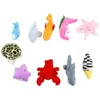 Fyllda plyschdjur Finger Puppet Ocean Toy For Kid Tell Story Props Söta tecknad hackar Sköldpaddor Tidig utbildning Förälder Kids Inter DHL1E