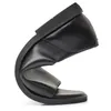 Sandaler Big Size Men Summer Beach Leather Shoes Casual Bekväm tofflor Flats andas ut utomhus DM-82