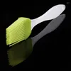 Tools 169mm Silicone Baking Basting Brush Green Oil Cake Non-stick Pastry Cream Kit For Bread BBQ Gadget Bakeware Tool