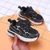 Designer Triple S Kids Sneakers Triple Zwart Wit Glitter Mode Plate-forme Casual Schoenen Vintage Luxe Trainers Infrarood Jongen Meisjes Jeugd