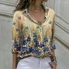 Blusas de mujer Camisa de manga larga para mujer Tops casuales sueltos de moda