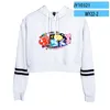 Мужские толстовины D4DJ все смешаны 2D Print Umbilic Sweater Women Women Sexy K-Pops Harajuku