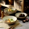 Miski bardzo kreatywne zupa z makaronem miski ramen modny i piękny ceramiczny zestaw stolików restauracyjnych duży