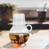 Dinnerware Sets Mouthwash Dispenser Bathroom Milk Holder Bedside Desktop Glass Bottle Decanter Transparent Jug Water