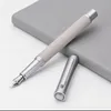 wholesale Fountain Pens EF/F Nib Fountain Pen Full Metal Holder Clip Pen Stainless Steel 0.5mm/0.4mm Pens for Writing School Stationery Office Supplies 230804
