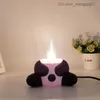 Lampade Sfumature Luci notturne Cute Cartoon Panda Light Lampada da tavolo da tavolo LED per bambini Regali per bambini Camera da letto Comodino Dormire Decorazioni per interni Illuminazione Z230805