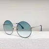 High quality fashionable New luxury designer Family G's new Tiktok net red same oval candy ins wind sunglasses women's versatile glasses 6001