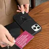 Case Fashion Phone Leather Mobile For Iphone 13 14 12 11pro Max Mens Womens Mobile Phone Shell Card Pocket Water Resistant Wear Resistant