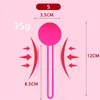 Eggsbullets en toute sécurité Silicone Smart Ball Vibrateur Kegel Vagin serrer la machine d'exercice Touet sexuel pour les femmes Vaginal Geisha Fun Shop 230804