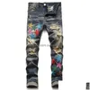 Mäns jeans 23 Mens Designer är fashionabla och lyxiga bokstäver Tryck Street Travel Vacation Triven Drop Delivery Apparel Clothing Dhbek