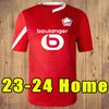 Losc Lille 2023 2024 Soccer Jerseys Cabella J David Fonte Bamba Yazici Football Shirt 23 24 Lille Olympique M.Bayo Maillot Adult Zhegrova Equipment Fouth