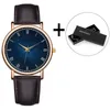 Нарученные часы Fahion Женские часы Blue Star Sky Simple Casual Quartz Элегантный водонепроницаемый наручные часы кожа
