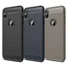 Carbon Fiber Brushed Soft TPU Cell Phone Cases Cover for IPhone 15 14 Plus 13 12 11 Pro Max XsMax Xr Xs X 7 8 Plus Drop-Proof Phone Case