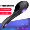 Masturbators Male Masturbator Penis Training Vibrator Sex Toys Pleasure 9 Modes Vibrating Strokers Glans Trainer Stimulator Adult Toys 230804