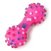 Chien Jouets À Mâcher Pet Chat Chiot Jouet Son Dot Squeak Caoutchouc Drôle À Mâcher Pour Chiens Chats Colle Fournitures Drop Delivery Maison Jardin Dhlqw