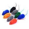 لعبة Cat Toys Colorf Mouse Toy الفئران واقعية الفراء حيوان Squeaker Rubber Pet Supplies إسقاط تسليم المنزل حديقة DHQI1