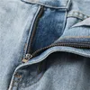 Jeans da uomo Ins Fashion Men Baggy Harem Classic Straight Gamba larga Pantaloni in denim coreano Maschile Allentato Azzurro Qualità casual