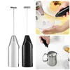 Elektrisk mjölk Frother kök dryck skummer Vispa mixer Stirrer Coffee Cappuccino Creamer Whisk skummig blandning whisker ägg beater köksverktyg