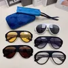 2023 New luxury designer G family's new fashion personality Toad ins net red same sunglasses GG0479