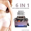 Unoisetion 40K Radio Fréquence Minceur Machine Bipolaire Ultrasonique Cavitation 5in1 Élimination de la Cellulite Vide FAT BURNING Beauté Équipement 80k 40k